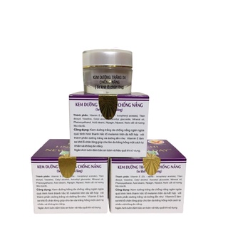 Kem chống nắng new today ốc sên dưỡng trắng da mặt linh chi 12g