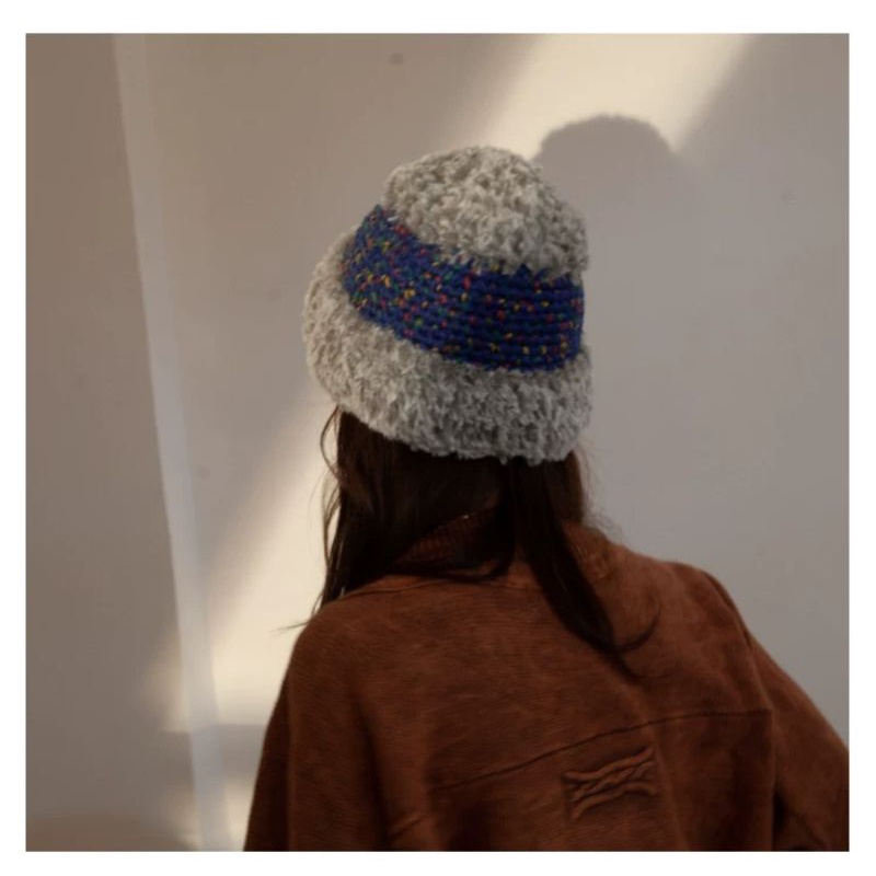 Mũ lông cừu dày dặn hàng thiết kế cao cấp