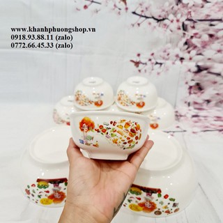 bộ tô chén sứ trắng - bộ tô chén sứ