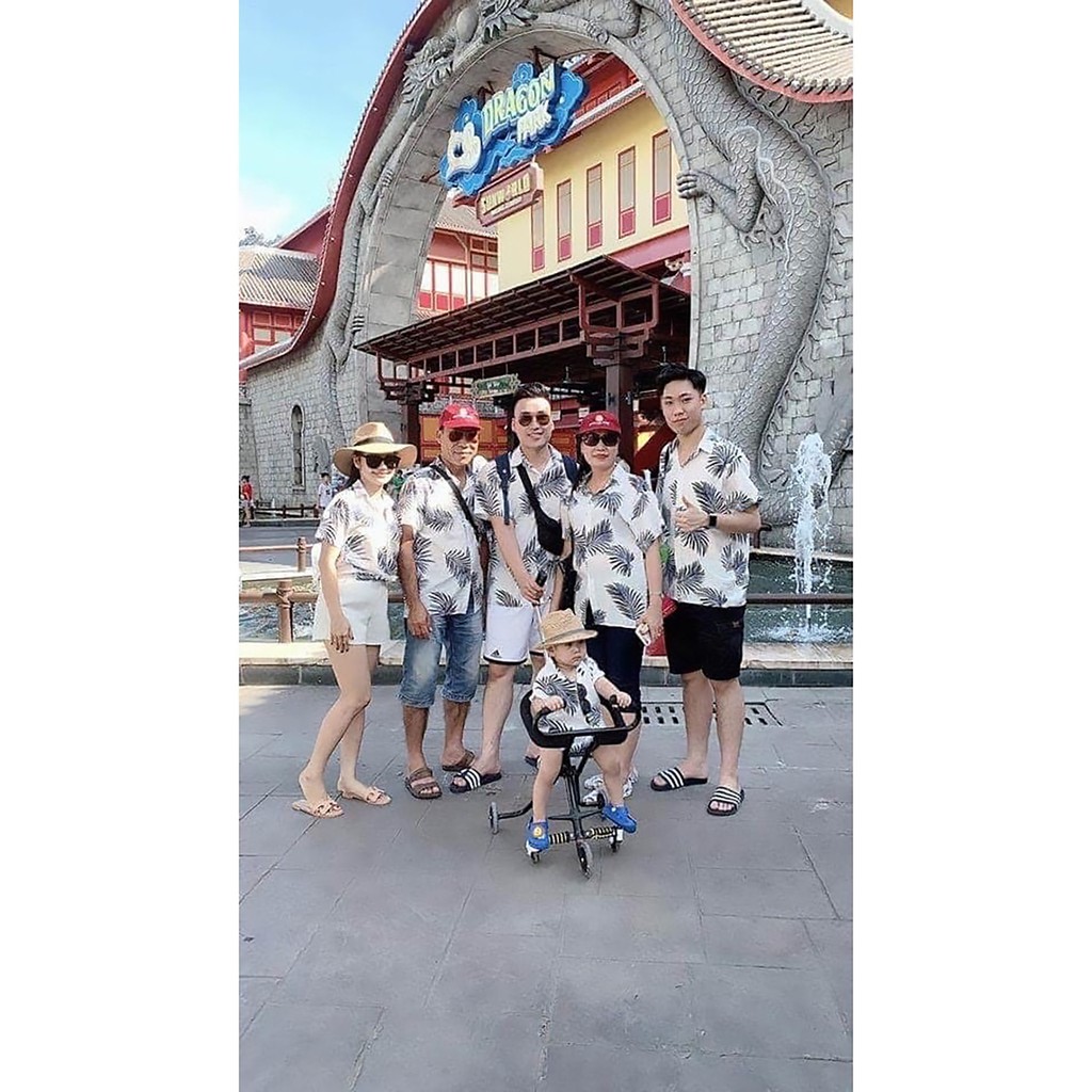 [Mã FAMAYMA2 giảm 10K đơn 50K] Áo đũi sơ mi Áo nhóm đi biển LINEN Áo có cổ họa tiết hoa lá Cardano | BigBuy360 - bigbuy360.vn