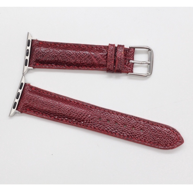 [Khóa Kim Cài] Dây Đeo Thay Thế  Apple watch, Dây Đồng Hồ Da Đà Điểu Hoàn Thiện Thủ Công Cao Cấp, Sản Phẩm Kèm Phụ Kiện