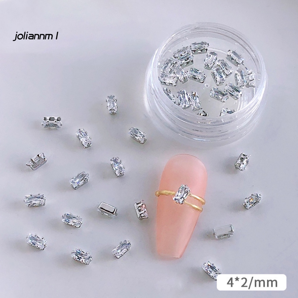 Hộp 20 Phụ Kiện Trang Trí Móng Tay 3D Chuyên Nghiệp