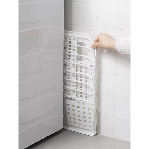 Giỏ nhựa đựng quần áo và đồ dùng sinh hoạt treo tường có thể gấp gọn