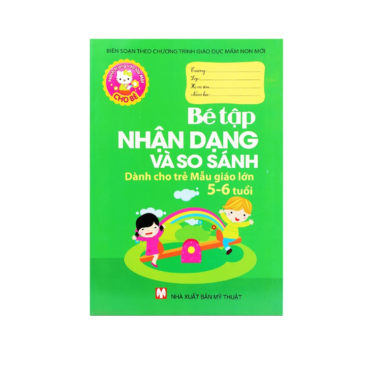 Sách thiếu nhi - Bé tập nhận dạng và so sánh