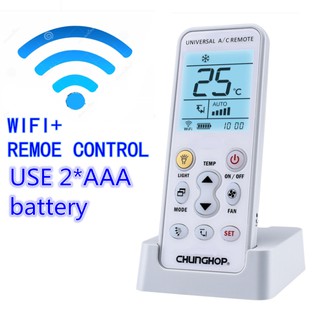 Remote Điều Hòa Đa Năng K-390EW ChungHop Cao Cấp