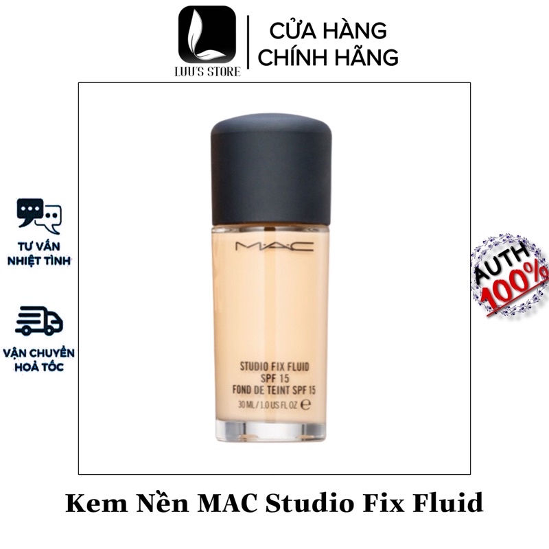 Kem Nền Mac Studio Fix Fluid Foundation Spf 15