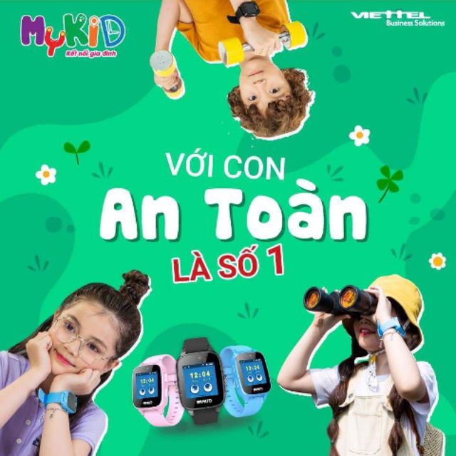 Đồng Hồ Định Vị Thông Minh My Kid của Vietel -Món quà ý nghĩa bảo vệ con yêu của bạn