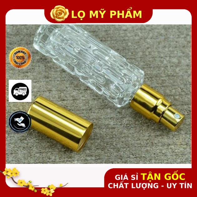 Lọ Chiết Nước Hoa ❤ GIÁ TỐT NHẤT ❤ Chai lọ chiết nước hoa khổ qua 10ml, 15ml đựng dầu thơm , phụ kiện du lịch