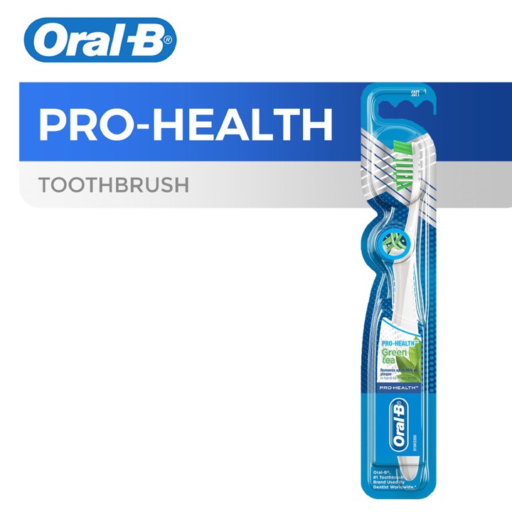 Bàn chải răng Oral-B Pro Health Green Tea - Soft