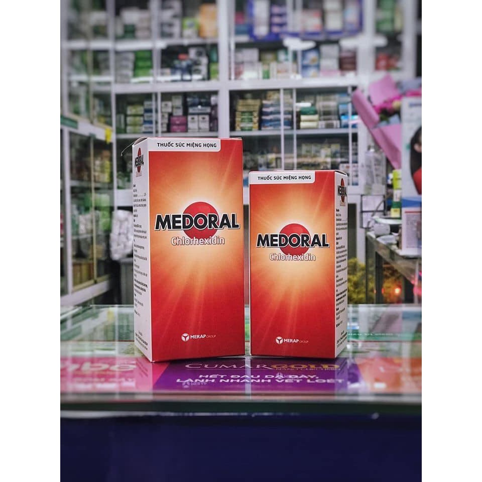 Nước Súc Miệng Họng Medoral 125ml - Hỗ trợ ngăn ngừa nhiễm khuẩn ở họng / miệng - Victory Pharmacy