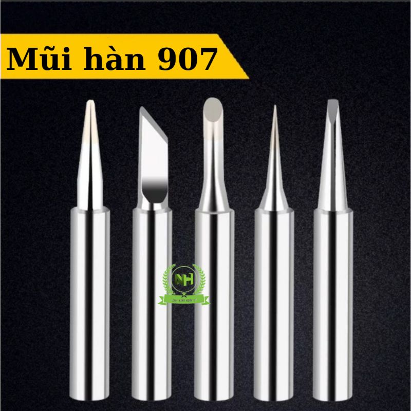 Mũi hàn 907 không chì mạ 3 lớp cao cấp cho máy hàn NO 907