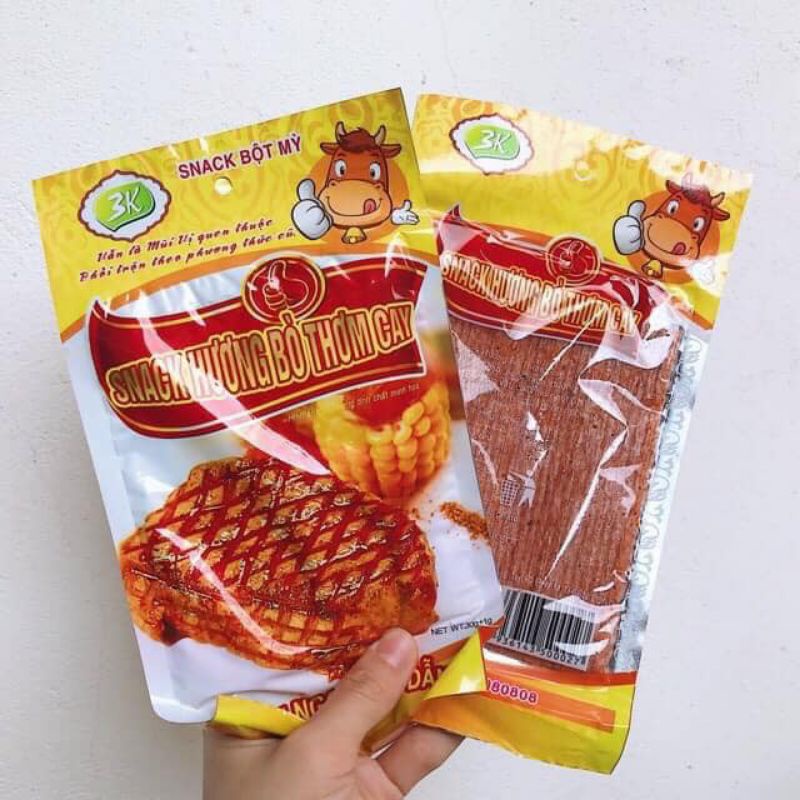 Snack hương bò cay tuổi thơ