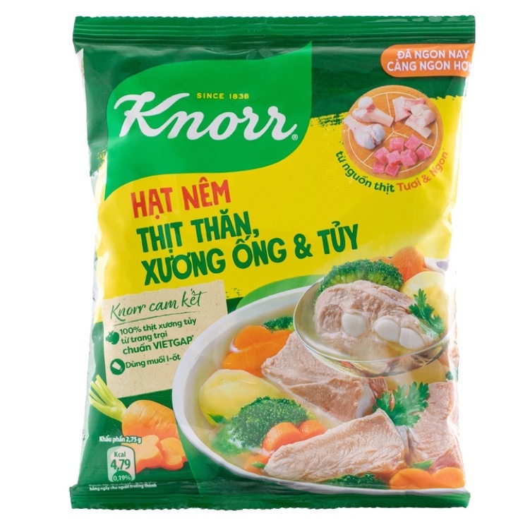 HẠT NÊM KNORR 400G THỊT THĂN, XƯƠNG ỐNG & TUỶ