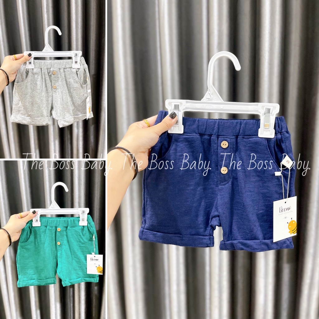 Set 3 quần cotton xước co giãn 4 chiều xuất hàn cho bé trai The Boss Baby