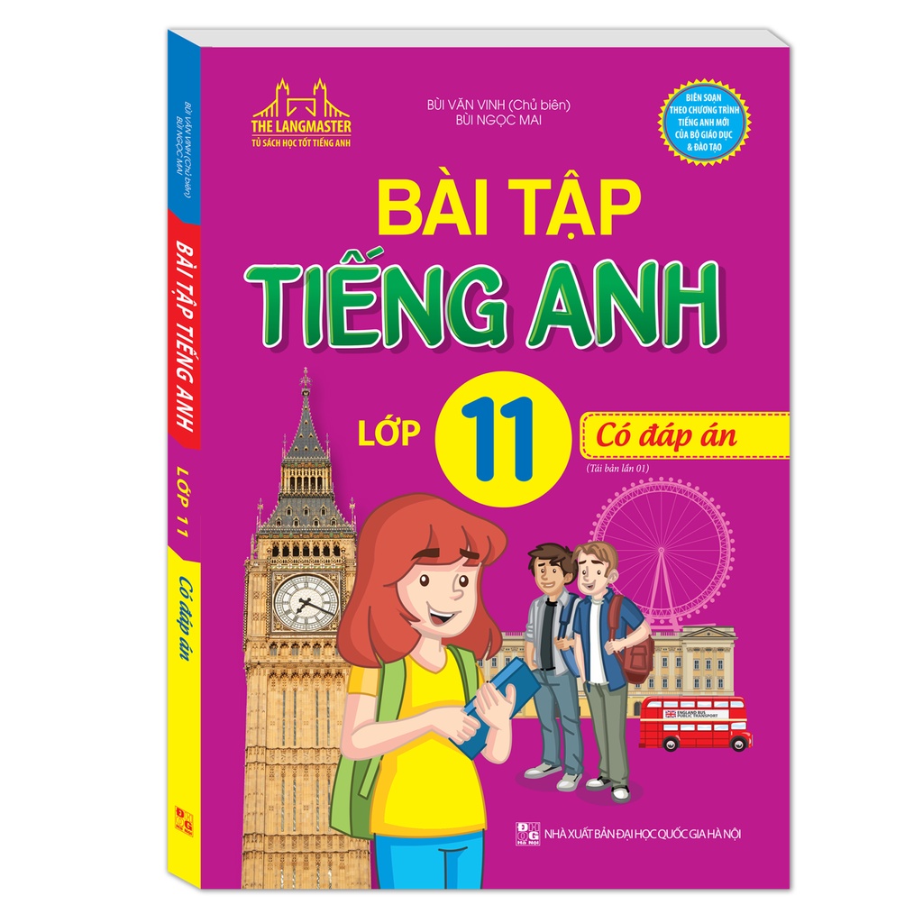 Sách - Bài tập tiếng Anh lớp 11 - Có đáp án