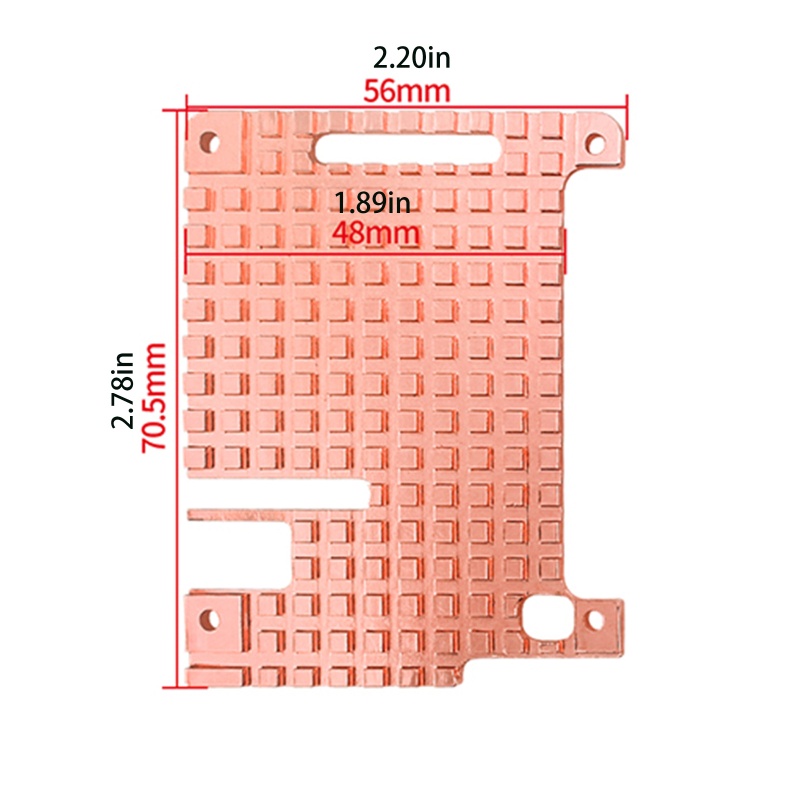 Băng Keo Tản Nhiệt Bằng Đồng Cho Raspberry Pi 4B