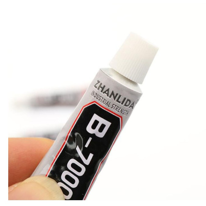 Keo B7000 3ml dính siêu chắc dùng đính đá làm trang sức DIY/sửa khung giữa màn hình cảm ứng đa năng