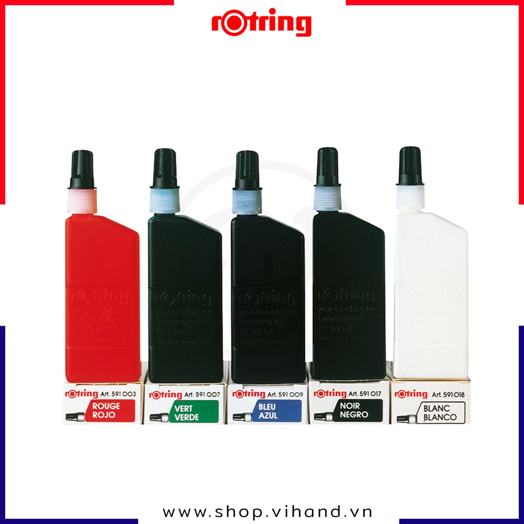 Hộp mực dành cho bút kỹ thuật cao cấp Rotring Isograph Ink