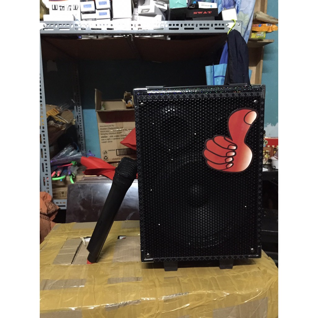 Loa Vali Kéo Q8 60W 1 MÍC KO DÂY 60w tặng 1 bao da đựng mic 100k