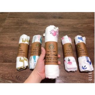 Khăn tắm Muslin sơ sinh cho bé cực mềm