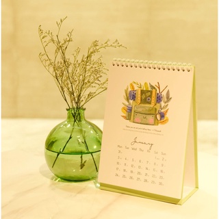 Set phôi lịch để bàn - DỌC A5 (chưa in)