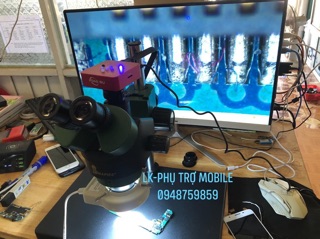 Kính hiển vị 3 mắt điện tử