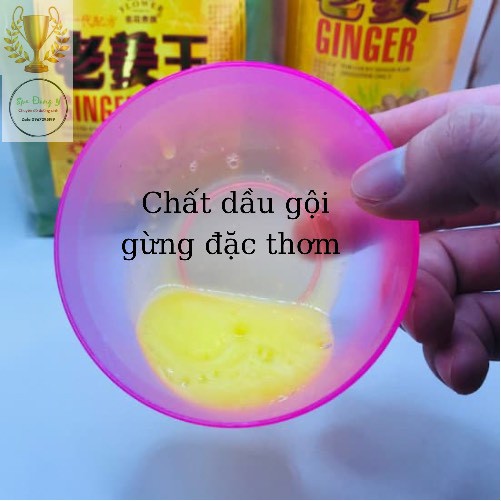 Dầu gội gừng ngăn rụng tóc[ Nóng Lạnh- 1000g]  giảm gầu lưu thông khí huyết cải thiện đau đầu mất ngủ...