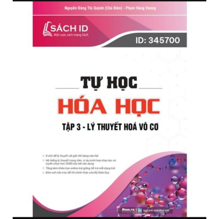 Sách Id Hoá Học - Tự Học Hoá Học Tập 3 Lý Thuyết Hoá Vô Cơ