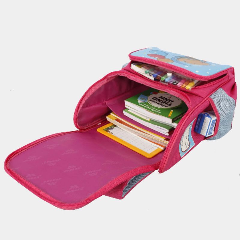 Balo chống gù Miti siêu nhẹ bé trai bé gái phù hợp bé lớp 1 - lớp 5.