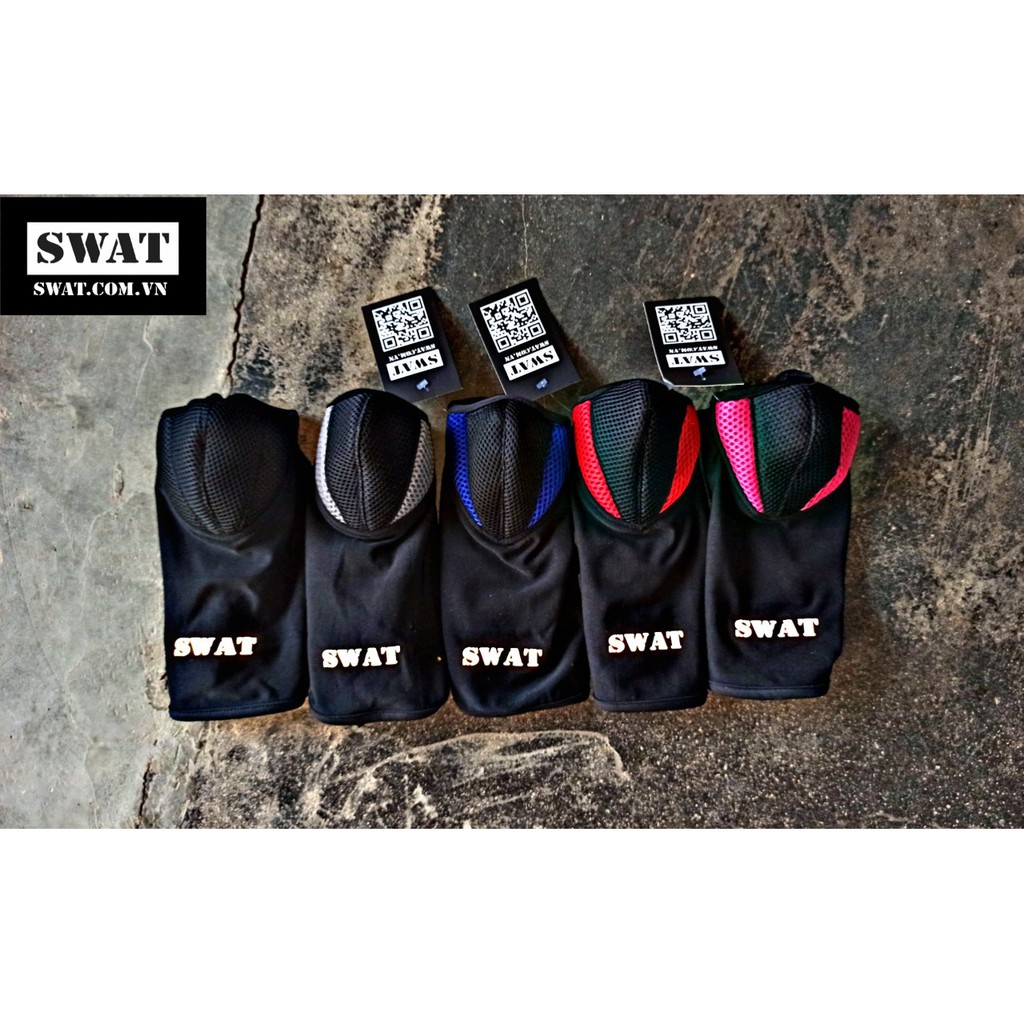 Khăn Trùm Đầu Ninja SWAT X2 3 Lớp Cao Cấp - Chống Nắng, Chống Tia UV, Bảo Vệ Da Mặt