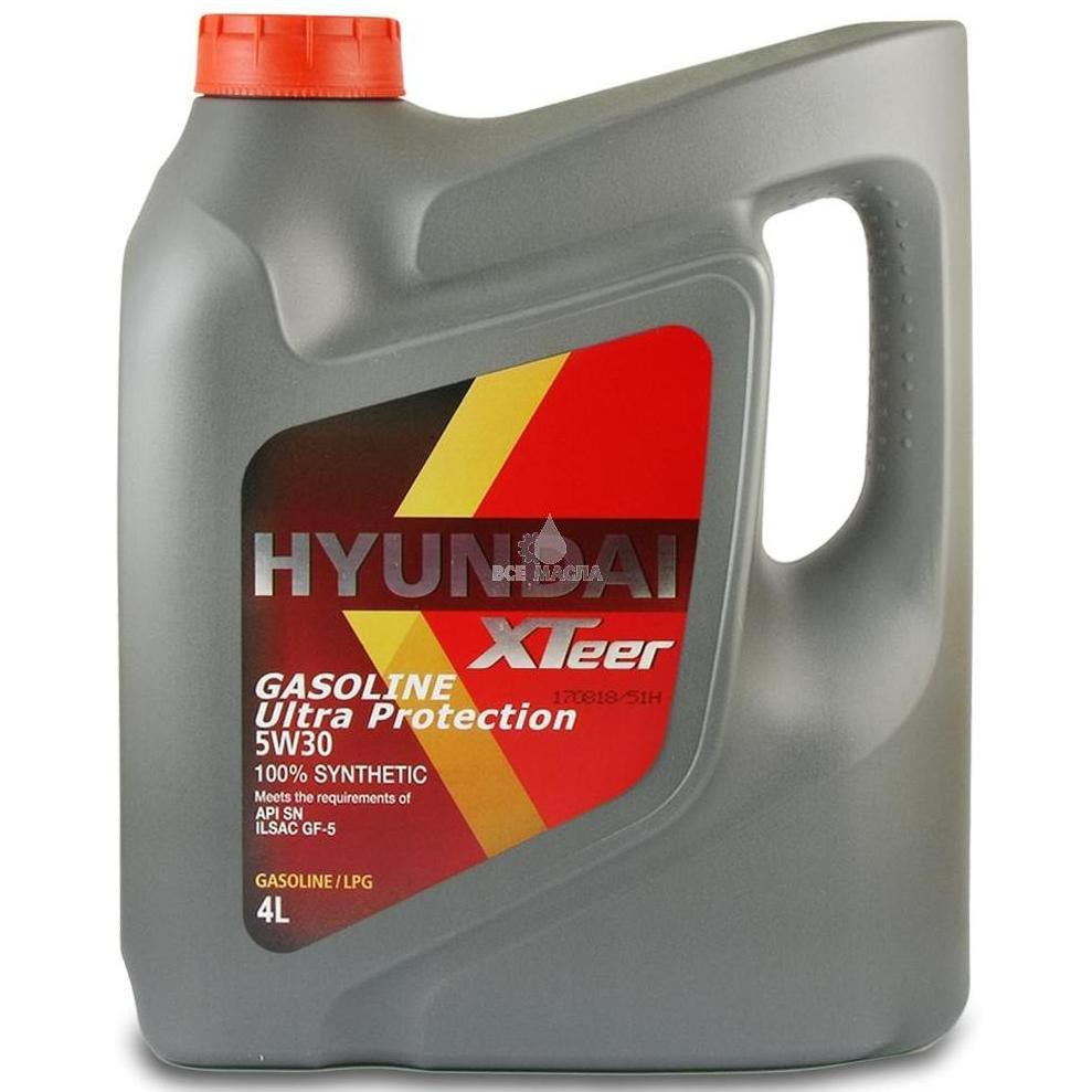 Dầu nhớt ô tô máy xăng HYUNDAI XTEER Gasoline Ultra Protection 5W30_4L .