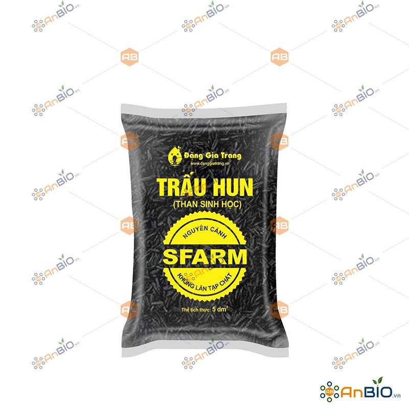 TRẤU HUN SFARM THAN SINH HỌC Túi 5dm3  - C6.1021