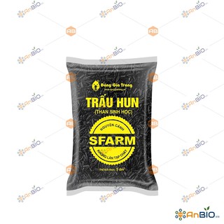 Trấu hun sfarm than sinh học túi 5dm3 - c6.1021