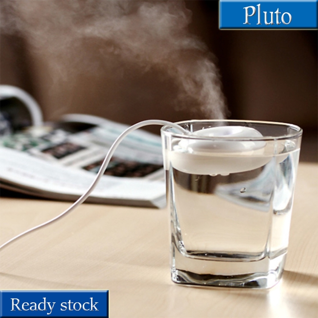 Máy phun sương tạo ẩm không khí hình bánh donut cổng sạc USB