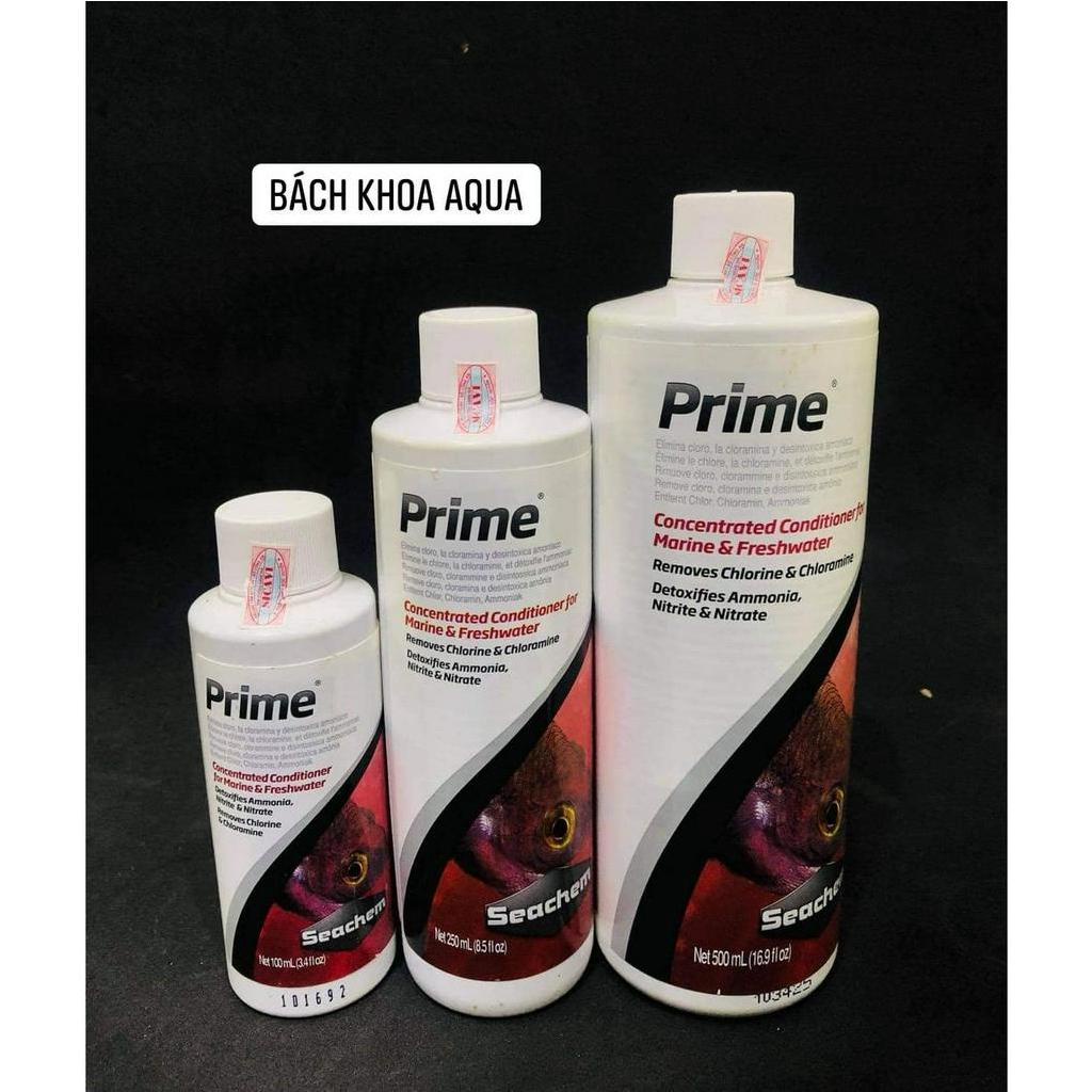 Seachem Prime - Khử clo và độc tố trong nước