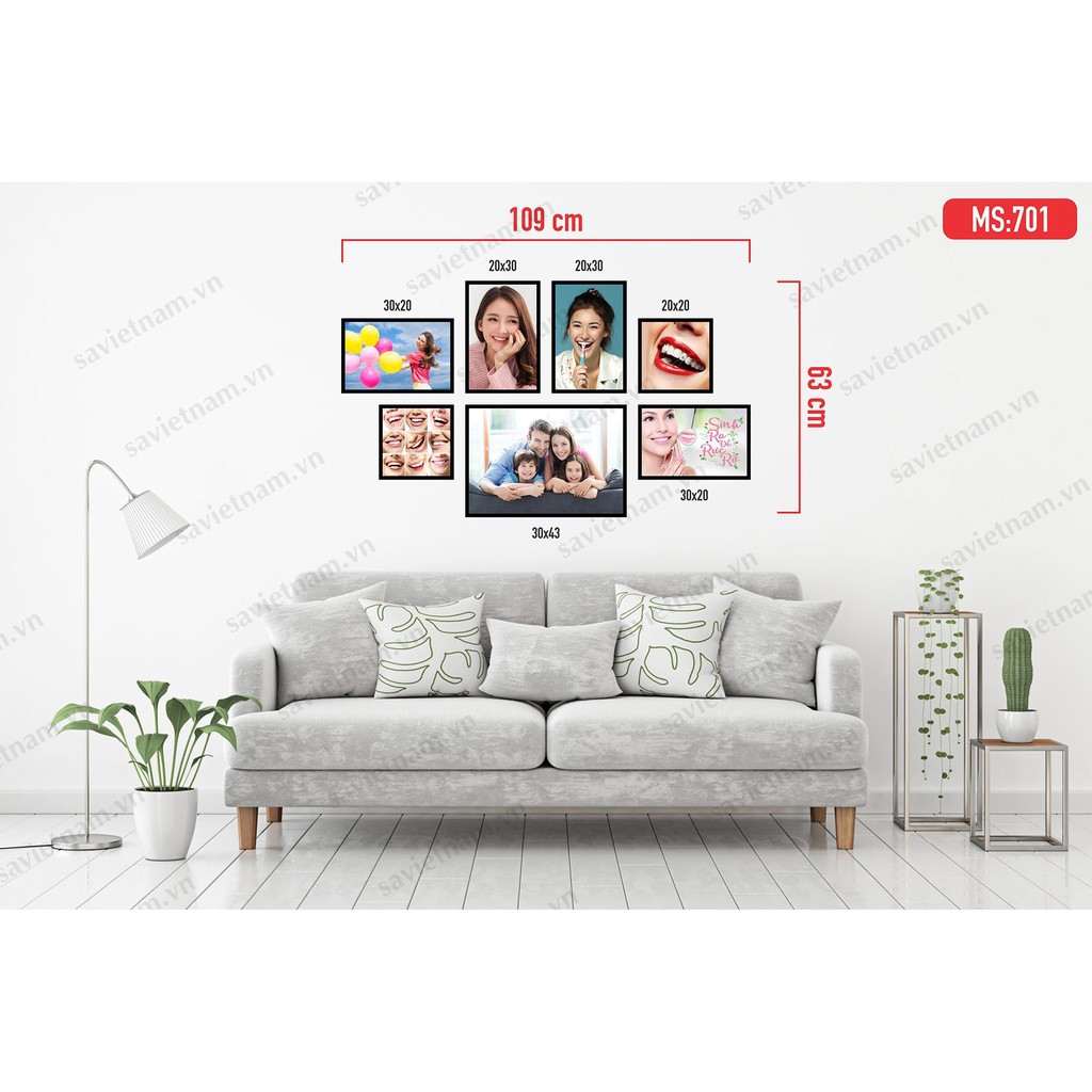 Set tranh Nha khoa chất liệu fomex