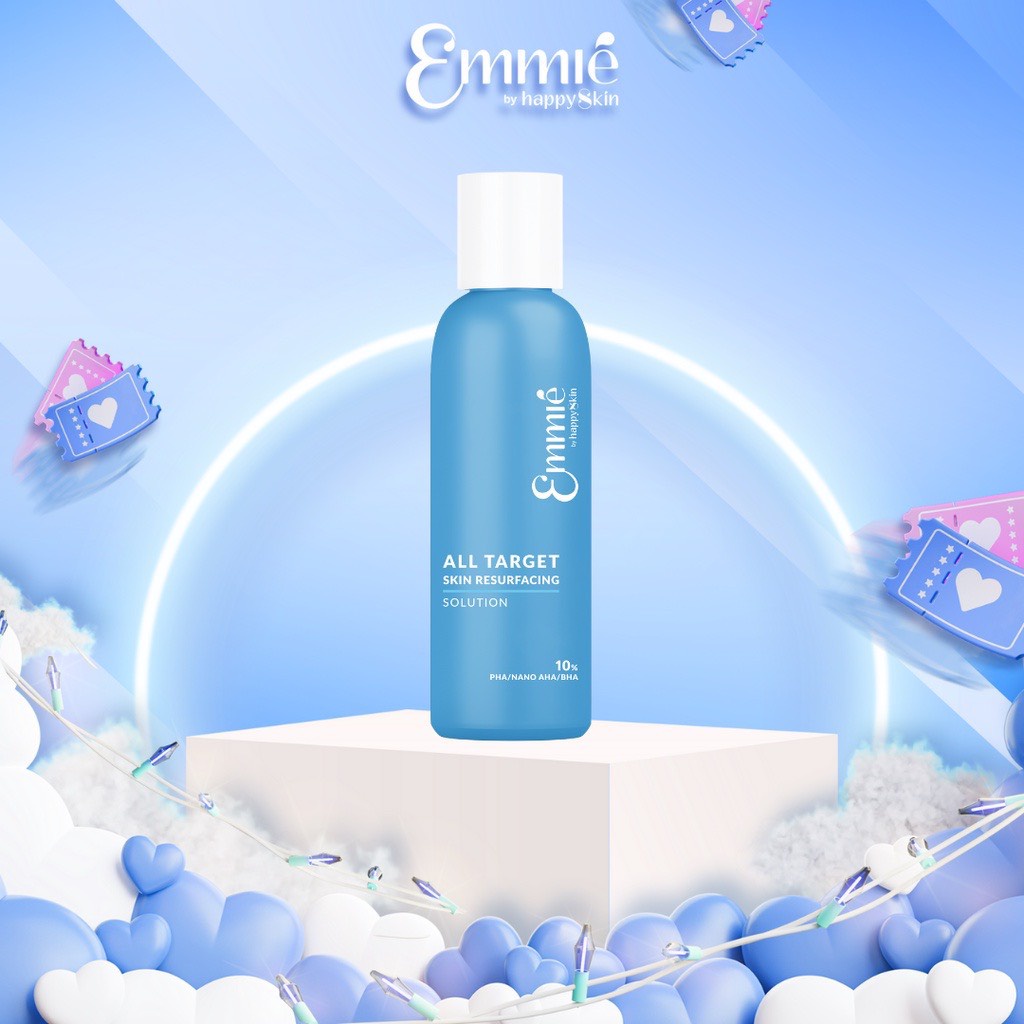 Dung Dịch Toner 10% PHA/NANO AHA Tẩy Tế Bào Chết & Tái Tạo Bề Mặt Da 160ml Emmié By Happy Skin Emmie