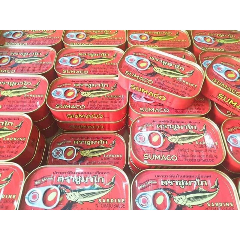 CÁ HỘP SỐT CÀ SUMACO THÁI LAN 125g