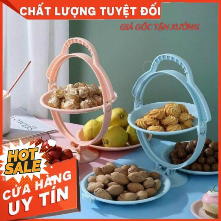 [Loại 6 cánh tự bung] Khay mứt tết đựng bánh kẹo chất liệu nhựa cao cấp kiểu dáng sang trọng