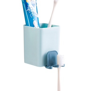 Giá Treo Bàn Chải Đánh Răng/Cốc Súc Miệng Tiện Dụng Cho Nhà Tắm