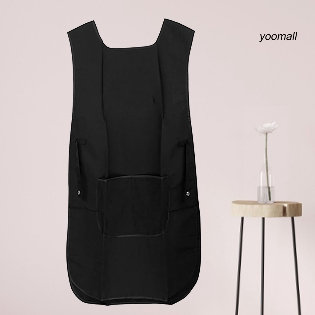 [Hàng mới về] Tạp Dề Cắt Tóc Màu Trơn Phía Trước Sau Lưng Mfgj Dành Cho Salon Làm Tóc