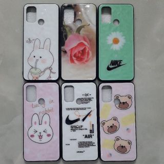Ốp lưng oppo a53 2020 viền dẻo đá nứt in hình kute