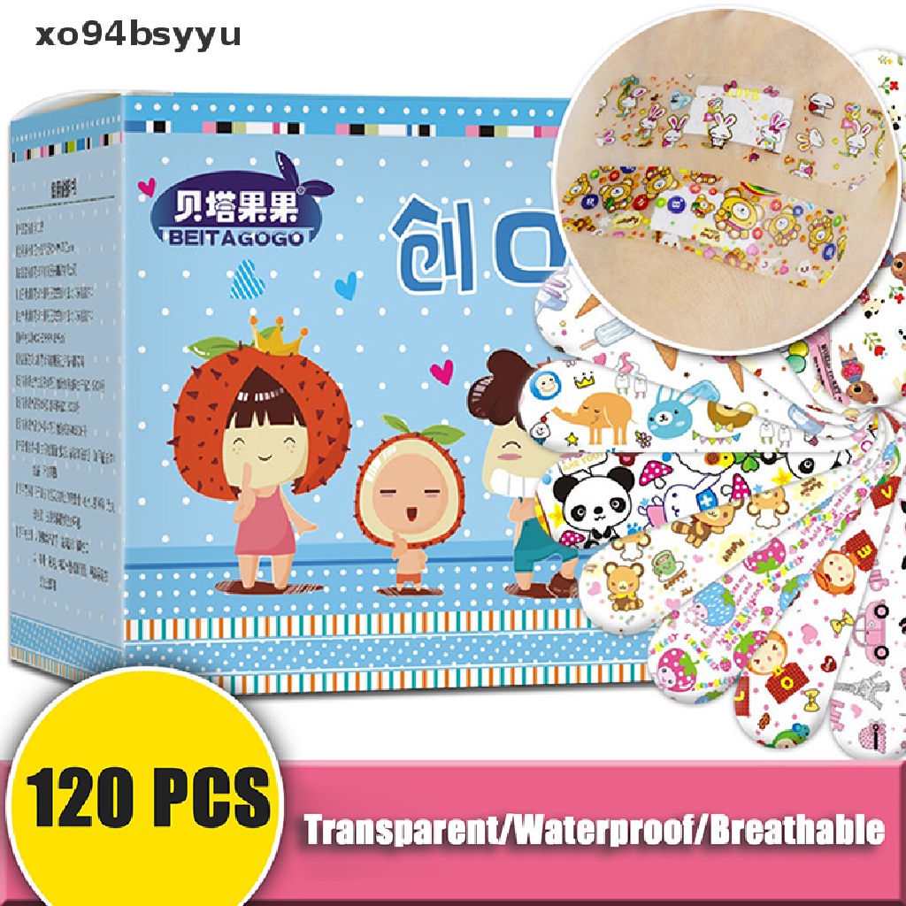 Set 120 Băng Keo Cá Nhân Trong Suốt Chống Nước Thoáng Khí Xo94Bsyu