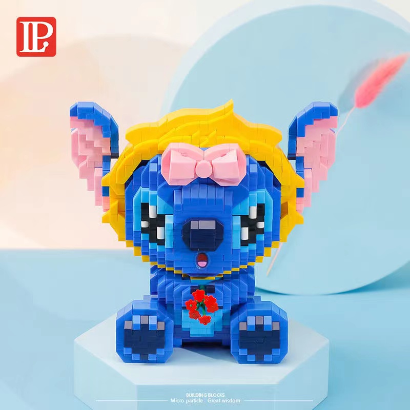 Đồ Chơi Lắp Ráp Mô Hình Stitch Dễ Thương Cho Trẻ Em