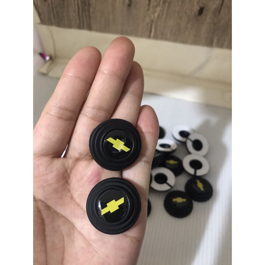 01 Núm Cao su giảm chấn , chống va đập cửa xe Ô tô theo Logo xe