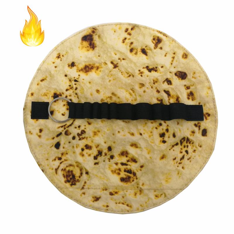 Túi Cuộn Đựng Bút/Văn Phòng Phẩm Giả Bánh Pizza/Bánh Pancake Mới Nhất