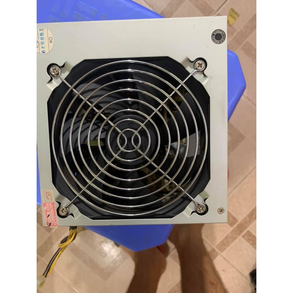 Nguồn máy tính Huntkey 400w có nguồn phụ 8 Pin dây bọc lưới