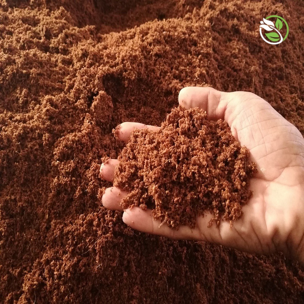 Giá thể mùn dừa trồng rau mầm Hapi Green 2kg
