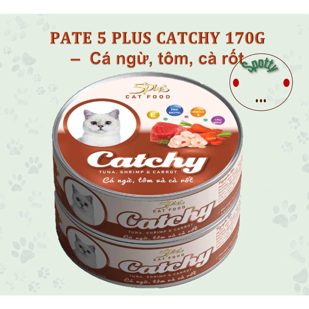 PATE MÈO CATCHY 400gr & 170gr | thức ăn cho mèo | pate mèo