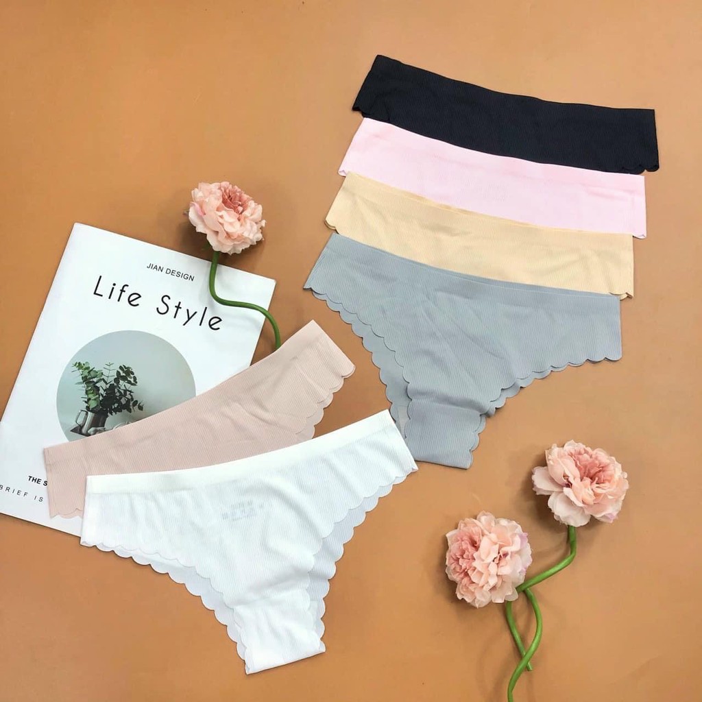 🆘 Quần Lót Su răng cưa_CAO CẤP❣️100% giống hình❣️Không ngấn❣️Không viền❣️Kháng khuẩn❣️Thoáng mát